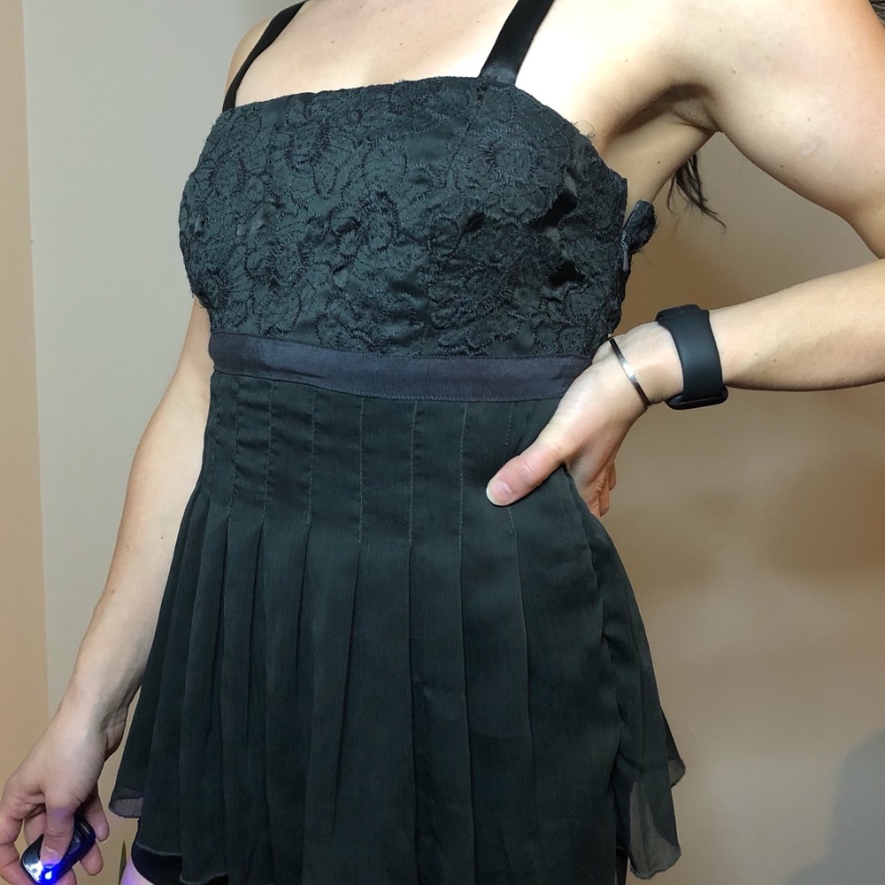 black dressy tank